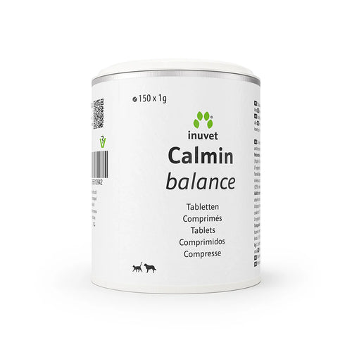 Calmin balance, pašaro papildas nuo streso šunims ir katėms 60tabl.