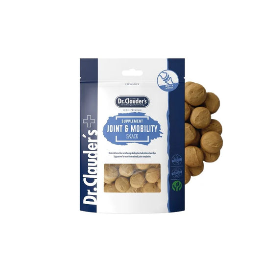 Dr. Clauder's Supplement Snack Joint &amp; Mobility uztura bagātinātājs locītavām suņiem un kaķiem 150g