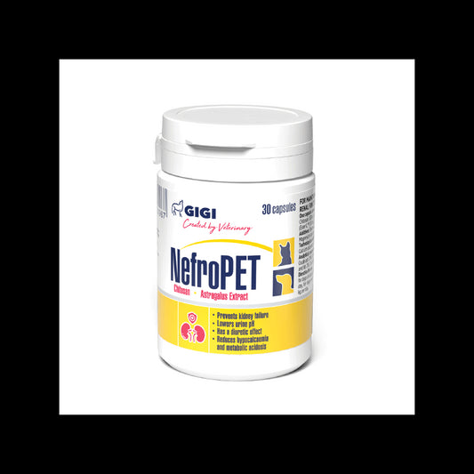 GIGI Nefro PET barība suņiem un kaķiem nieru darbības atbalstam 30 tabletes