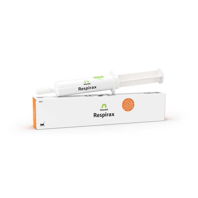 Inuvet Respirax elpošanas pasta kaķiem 60 ml