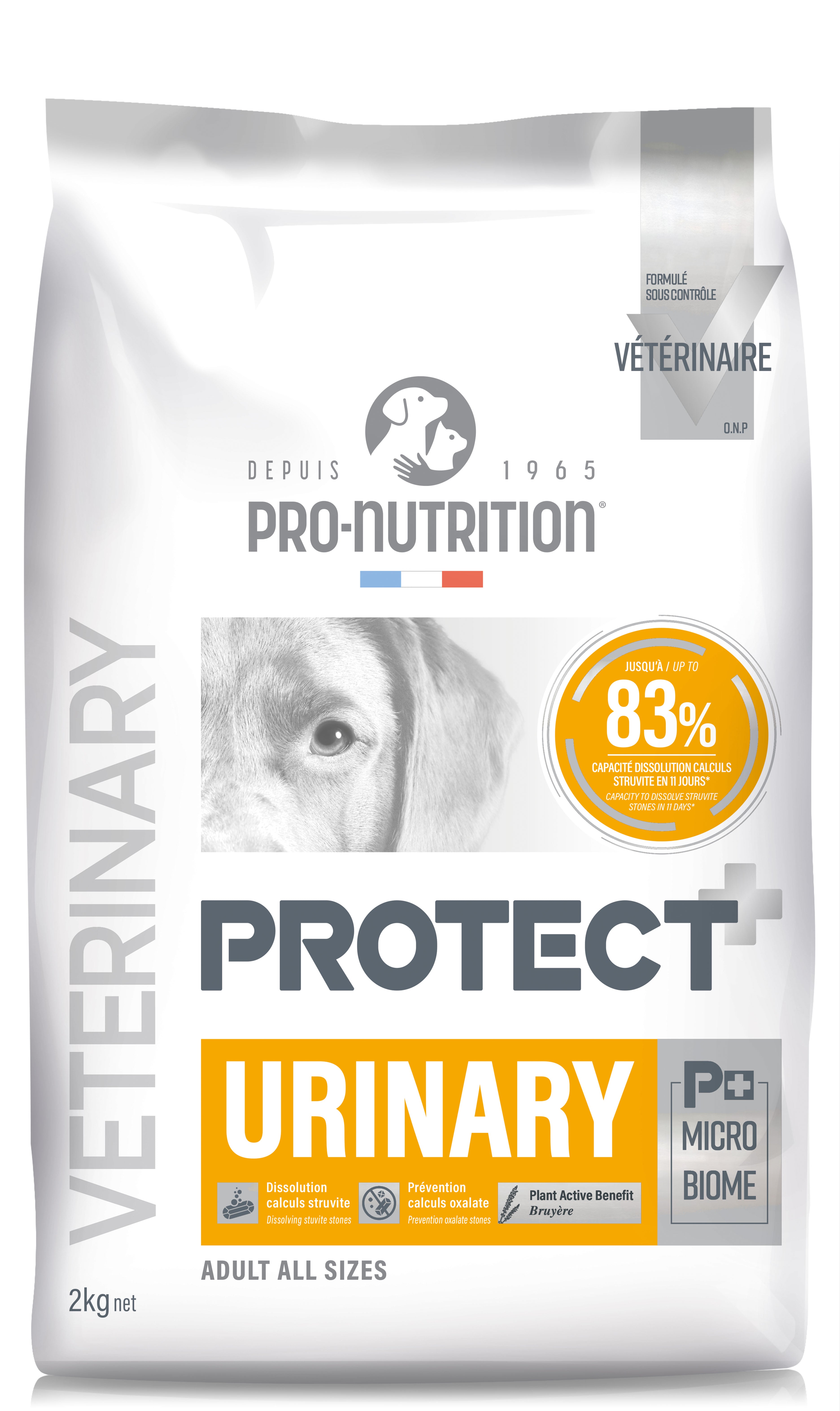 Pro- Nutrition Protect URINARY sausas maistas šlapimo takų ligomis sergantiem šunims - 2 kg