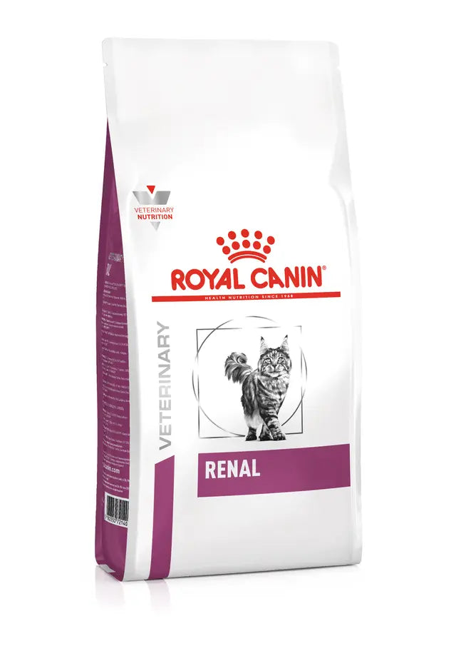 Royal Canin Veterinary Cat Renal visavertis pašaras katėms sergančioms ūminiu ar lėtiniu inkstų nepakankamumu 2 kg