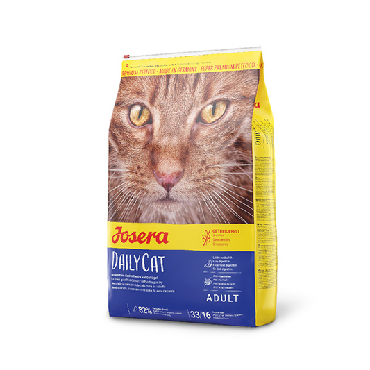 Josera DailyCat begrūdis kačių maistas, 2 kg