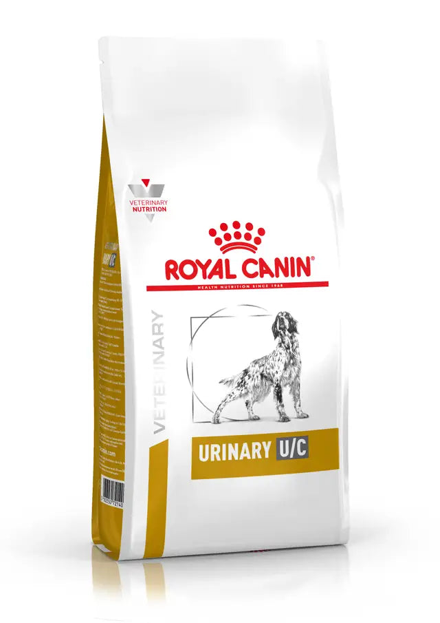 Royal Canin Veterinary Dog Urinary U/C LP dietinis pašaras suaugusiems šunims.