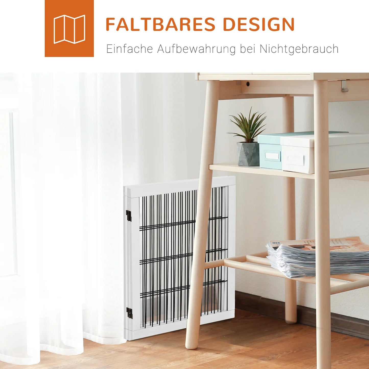 Suņu drošības vārtiņi ar atbalsta kājām, kāpņu vārtiņi, suņu drošības vārtiņi durvīm, kamīnam un plītij, priedes koksne, balti, 185 x 36 x 71 cm