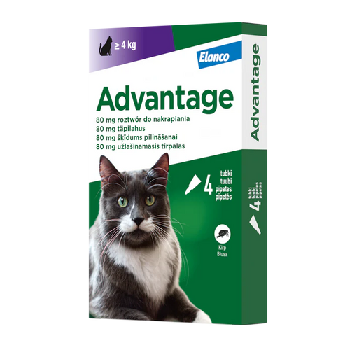 ADVANTAGE 80 katėms virš 4kg N4