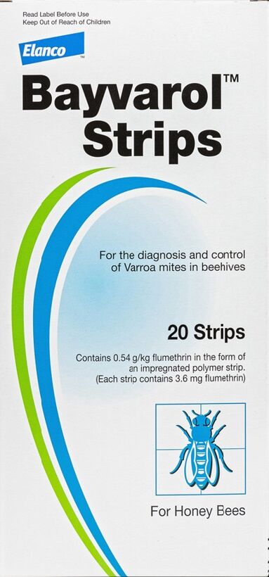 BAYVAROL, stropu lentes pret ērcēm bitēm N20