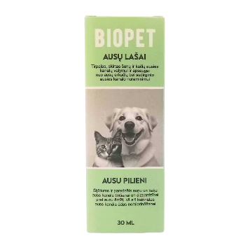 Ruvera Biopet ausų lašai 30 ml