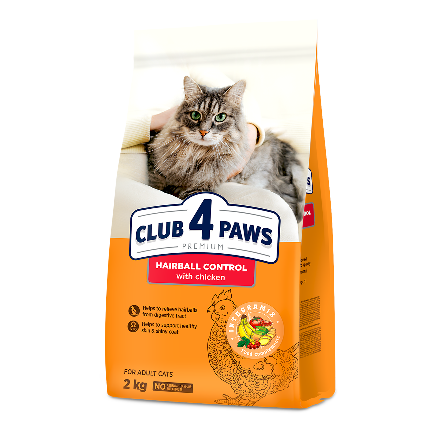 CLUB 4 PAWS PREMIUM DE-MULLING PILNVĒRTĪGA BARĪBA PIEAUGUŠIEM KAĶIEM