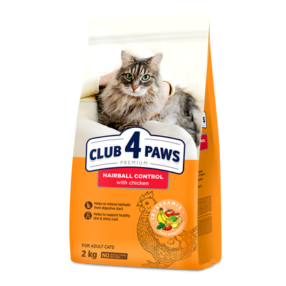 CLUB 4 PAWS PREMIUM DE-MULLING PILNVĒRTĪGA BARĪBA PIEAUGUŠIEM KAĶIEM