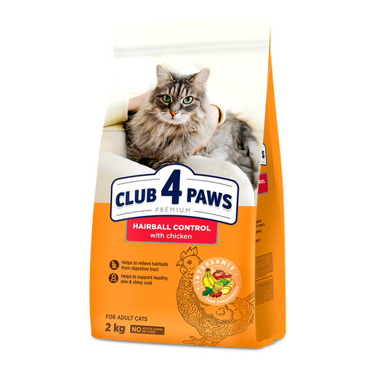 CLUB 4 PAWS PREMIUM DE-MULLING PILNVĒRTĪGA BARĪBA PIEAUGUŠIEM KAĶIEM