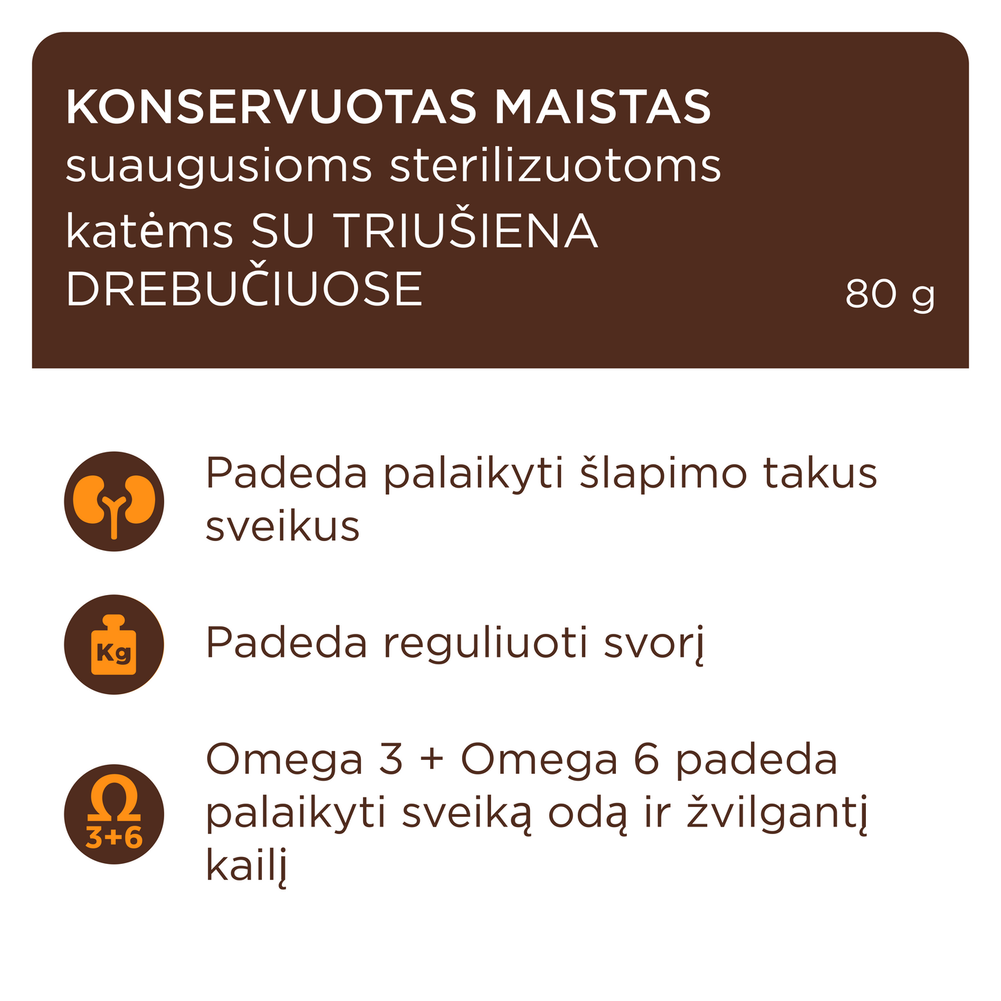 CLUB 4 PAWS Premium konservuotas ėdalas sterilizuotoms katėms su triušiena