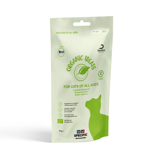 SPECIFIC FT-BIO ekologiški skanėstai katėms 50 g