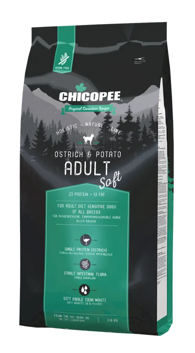 CHICOPEE Holistic Nature Line Adult Soft Ostrich & potato