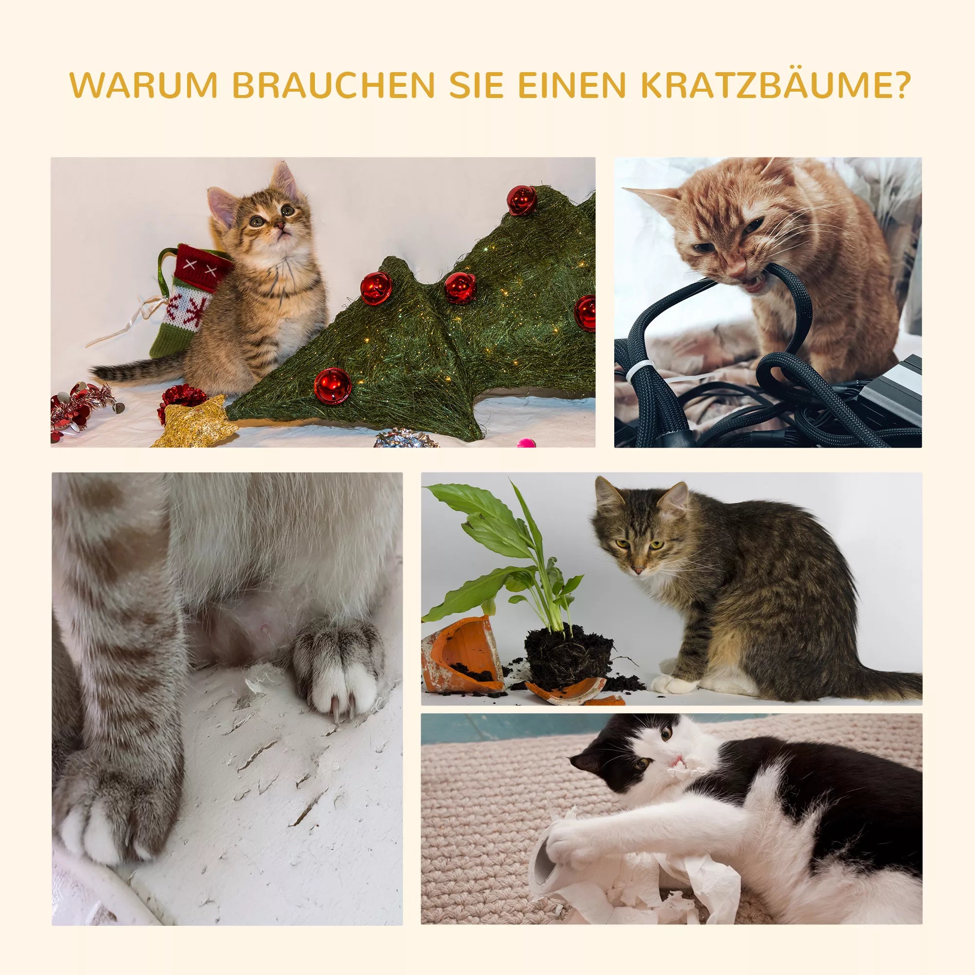 Kačių medis iki lubų aukščio 240-260 cm Katės medis su pliušiniais kamuoliais, katės urvu, hamaku, sizalio kamienais, platformomis Daugiaaukštis katės medis Laipiojimo medis didelėms katėms, tamsiai pilkos spalvos