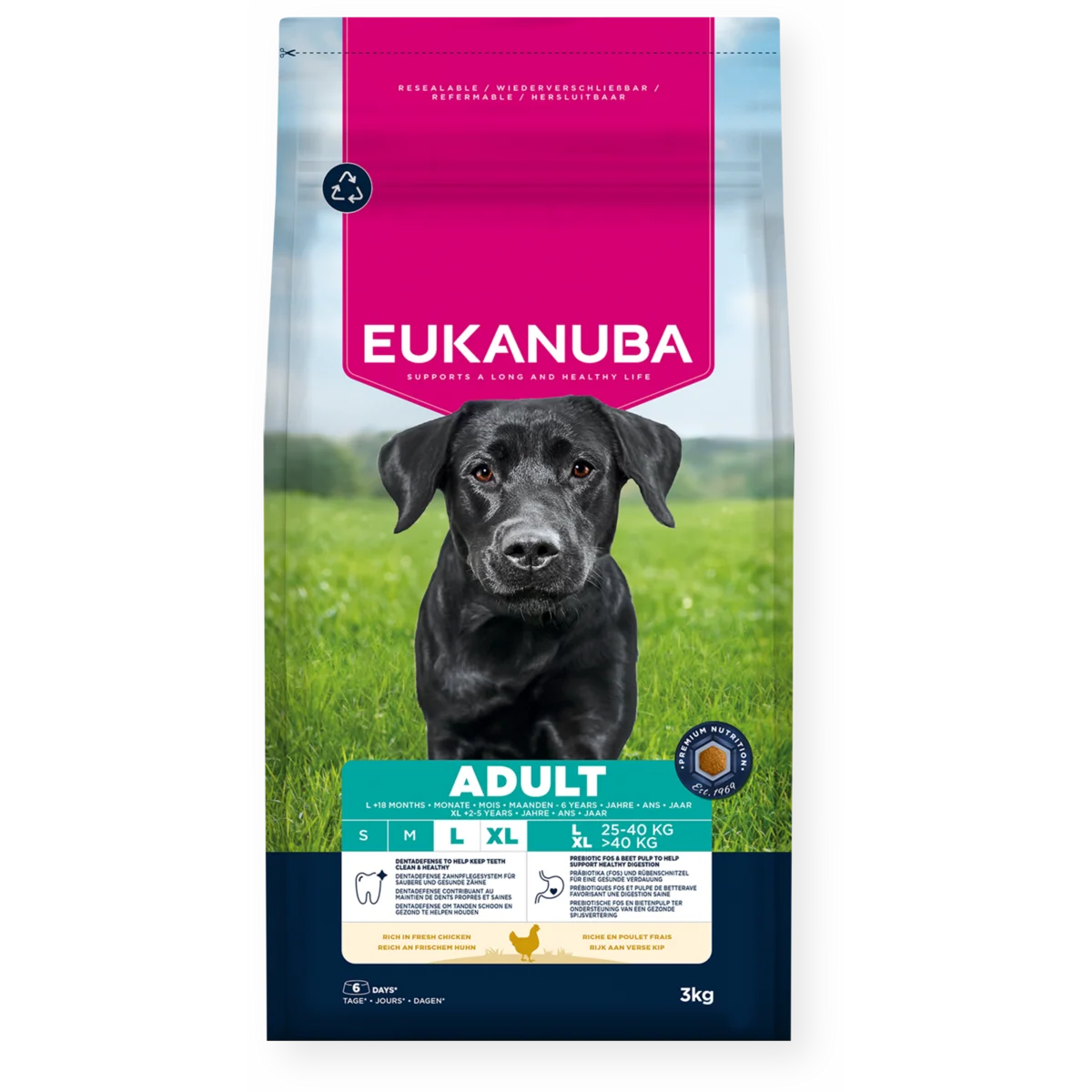 Eukanuba Life Care Adult Large Breed Maintenance pašaras didelių veislių šunims 15 kg