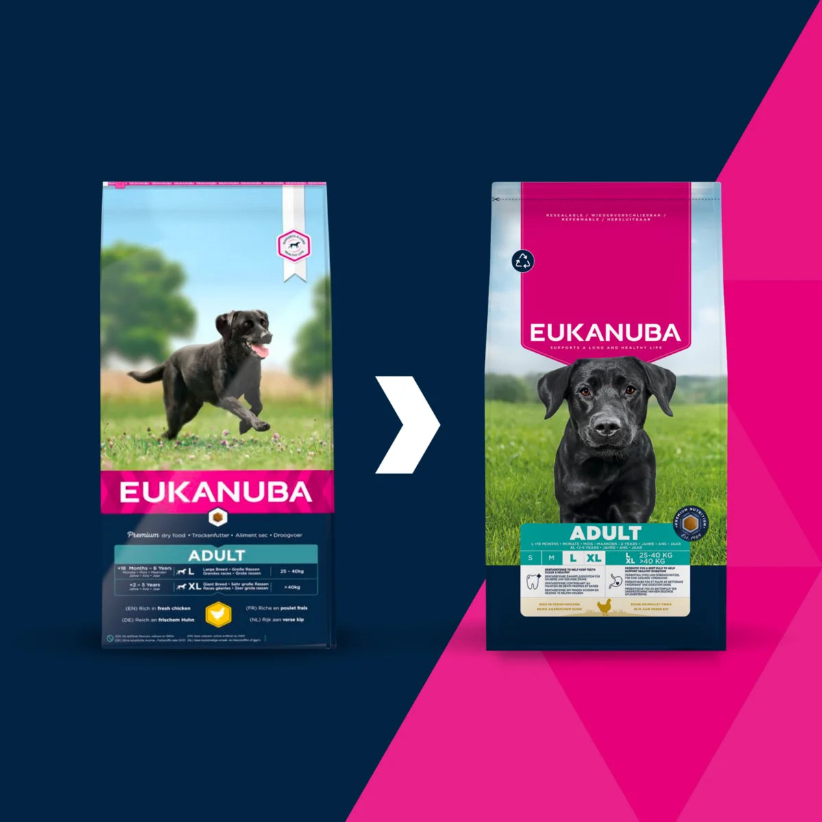 Euk Adult Large Breed Maintenance pašaras didelių veislių šunims 15 kg