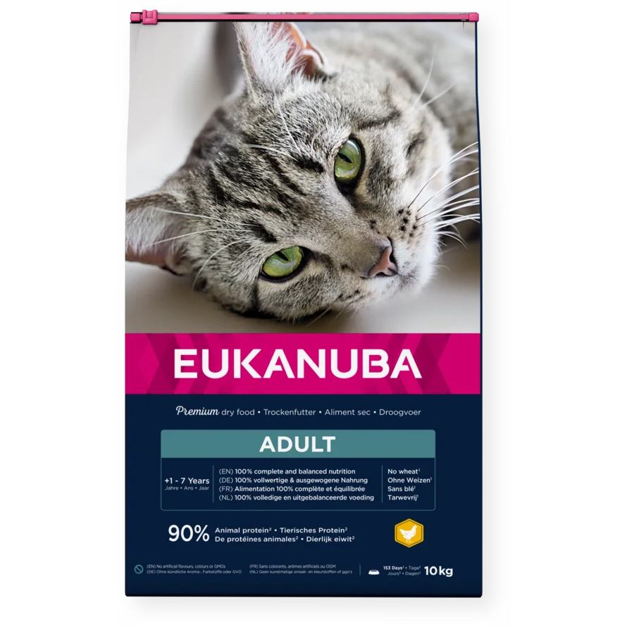 Eukanuba Base sausas maistas maistas su vištiena ir kepenėlėmis, 10 kg