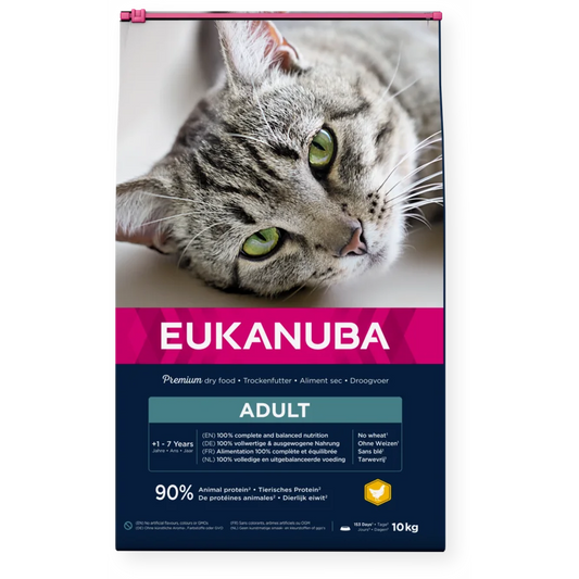 Eukanuba Base sausas maistas maistas su vištiena ir kepenėlėmis, 10 kg