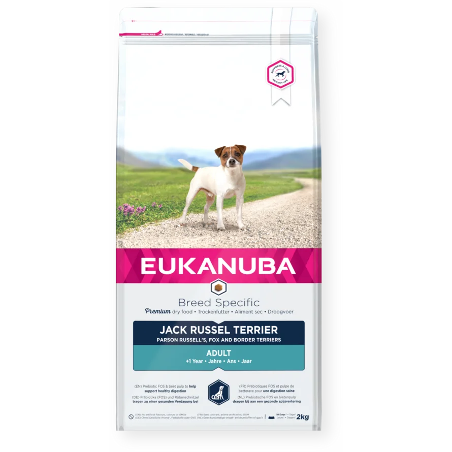 Eukanuba Breed specific sausas maistas džeko raselo terjerams su vištiena, 2kg