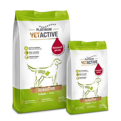 Platinum VetActive Sensitive pašaras jautriam virškinimo traktui šunims