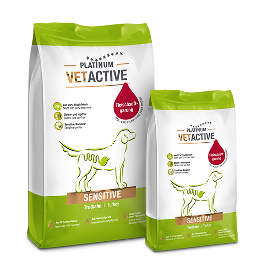 Platinum VetActive Sensitive pašaras jautriam virškinimo traktui šunims