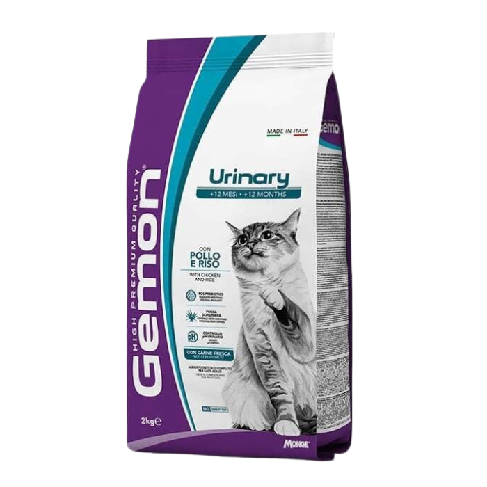 GEMON - Dry Cat Urinary chicken & rice 7 kg