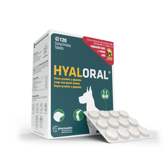 Hyaloral Giant Papildai sąnariams didžiųjų veislių šunims N120