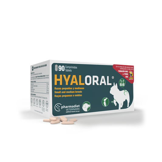 Hyaloral Medium Papildai sąnariams vidutinių veislių šunims N90