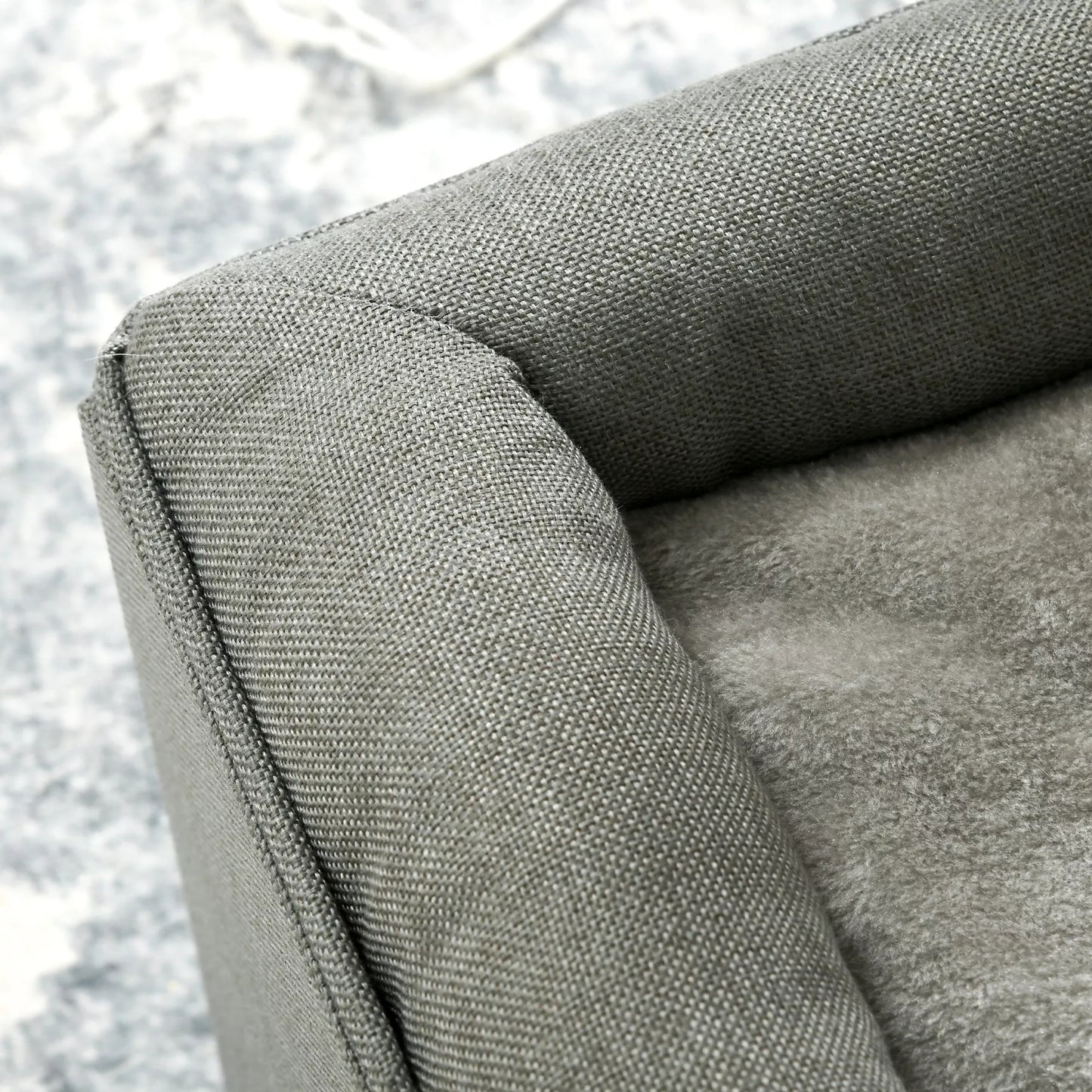 Katės guolis 2-in-1, su pagalvėle, 36,5 x 36,5 x 33 cm, žalias