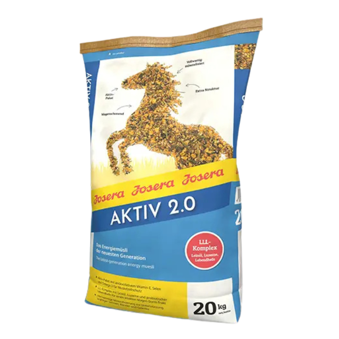Josera MUESLI ACTIVE MIX pašaras žirgams 20kg