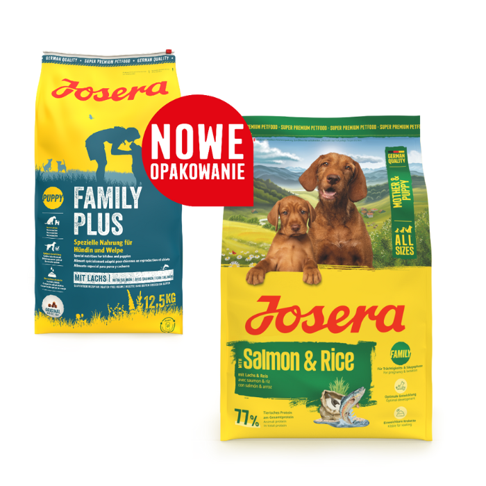 Josera Mother and Puppy sausas pašaras šunims vaikingoms kalėms ir šuniukams su lašišair ryžiais, 12,5 kg naujas įpakavimas