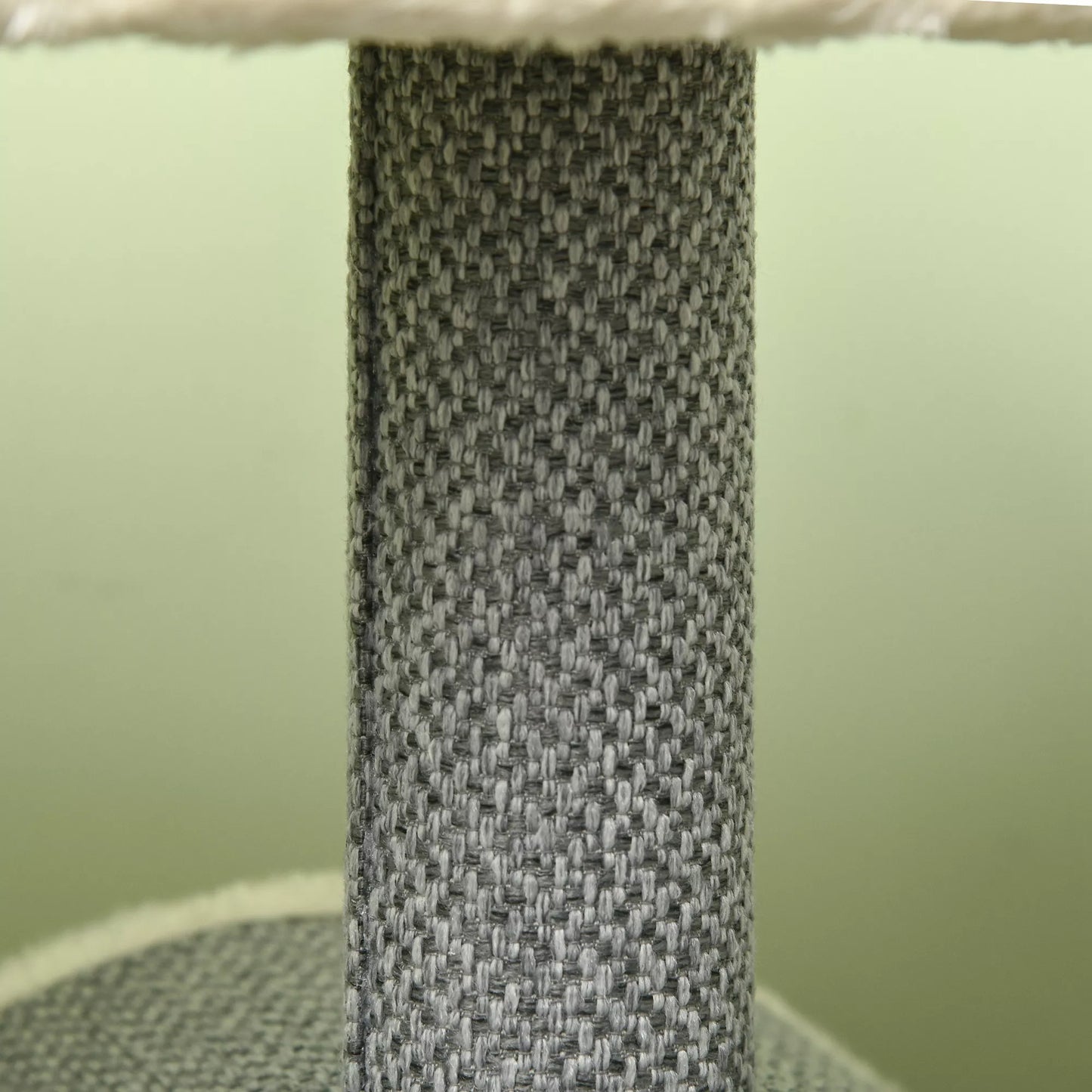 Kačių draskyklė, 1 katės urvelis, 2 gulimosios vietos, 60 cm x 40 cm x 104 cm, Pilka + Natūrali