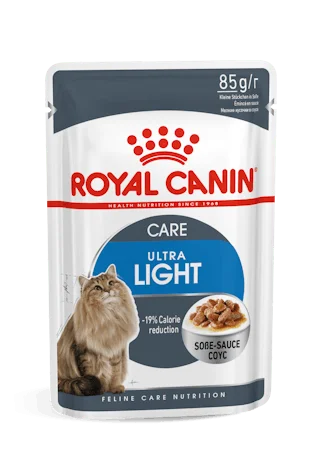 Light Weight Care (padaže) drėgnas pašaras katėms Royal Canin (ploni griežinėliai padaže)