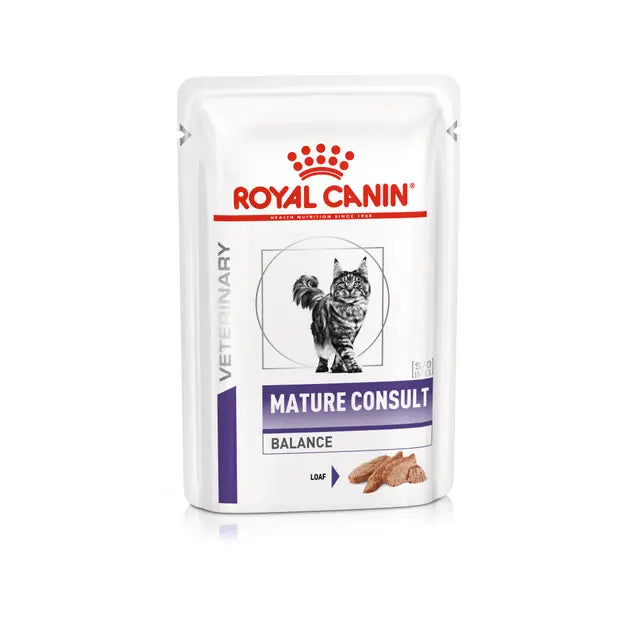 Mature Consult Balance drėgnas pašaras pagyvenusioms katėms Royal Canin