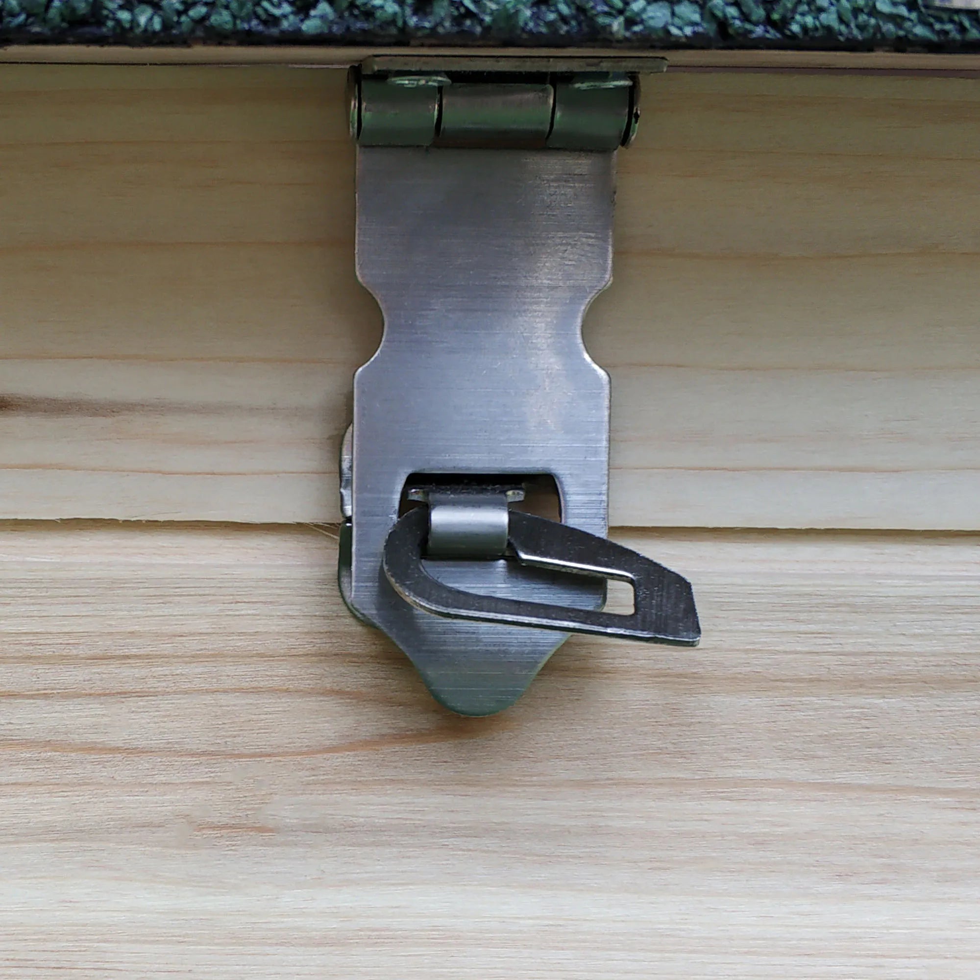 Vistu kūts vistām 196 x 76 x 97 cm Vistu kūts ar ligzdu, āra būris, sēdekļa stienis, koka mazo dzīvnieku aploks, dabīgs