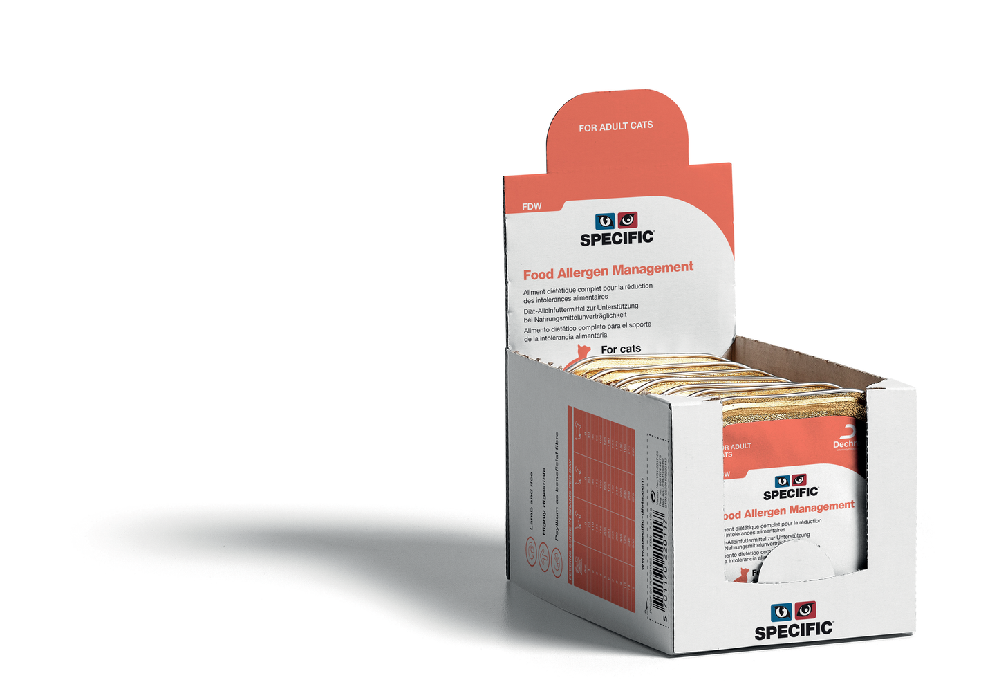 SPECIFIC FDW konservai maistui alergiškoms katėms 7 x 100 g