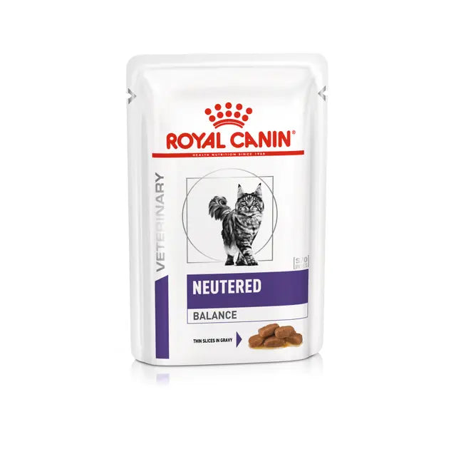 Neutered Balance drėgnas pašaras katėms iki 7 metų Royal Canin