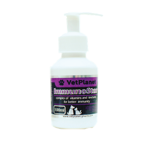 VetPlanet IMMUNOSTAR pašaro papildas 100 ml