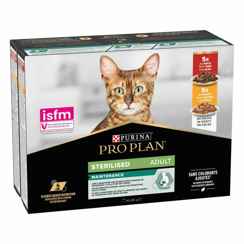 PURINA PP Cat Sterilised Beef&Chicken Gravy 85gN10