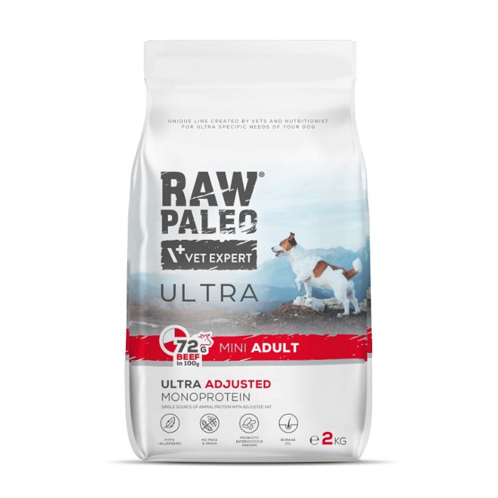 Raw Paleo Ultra Adult Mini Beef 2kg