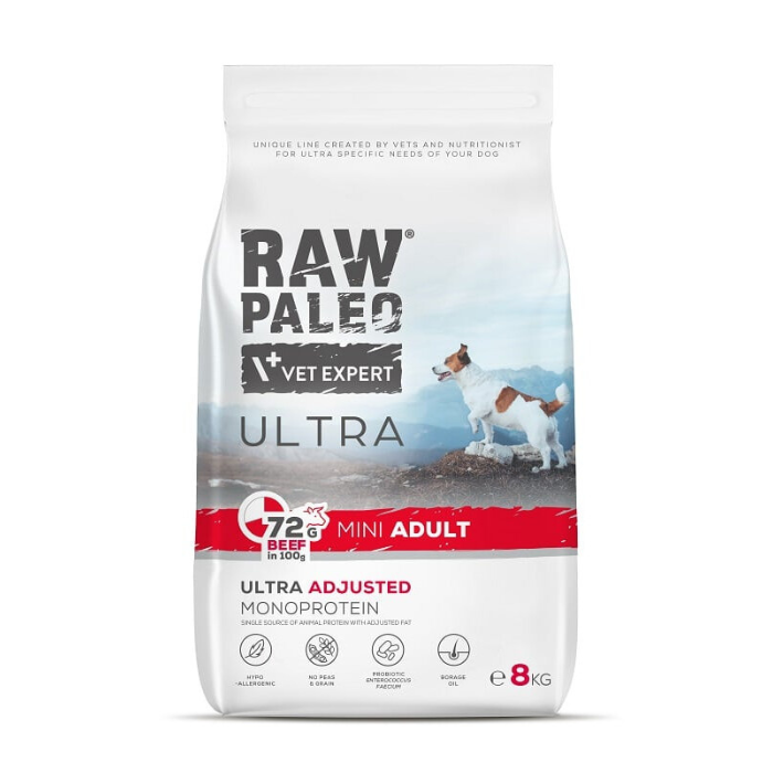 Raw Paleo Ultra Adult Mini Beef 8kg