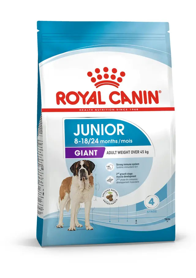 Royal Canin Dog Giant Junior visavertis pašaras milžiniškų veislių šuniukams