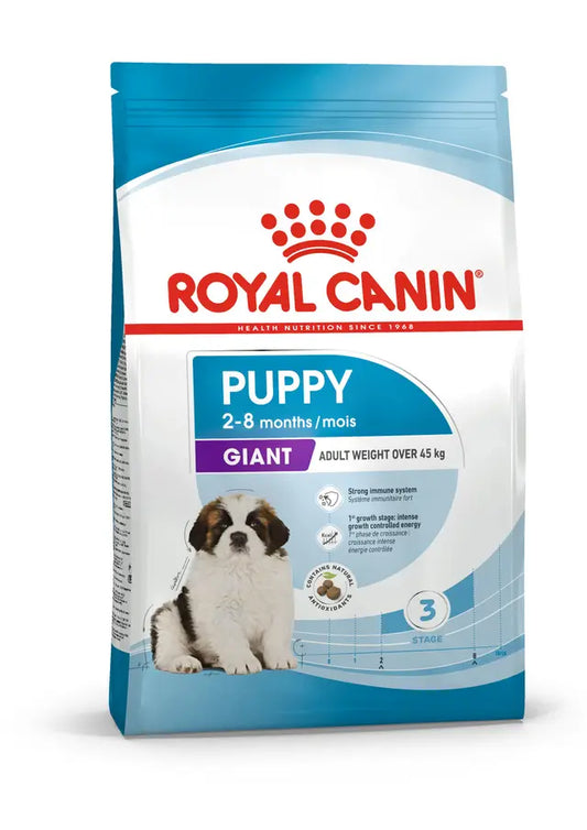 Royal Canin Dog Giant Puppy  visavertis pašaras milžiniškų veislių šuniukams