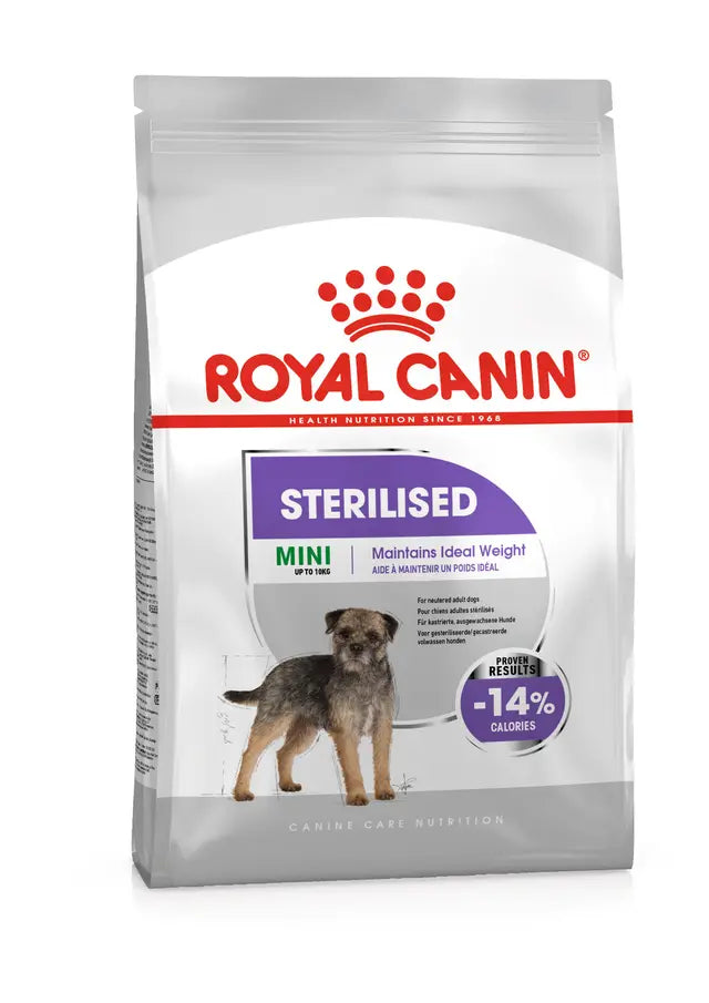 Royal Canin Dog Sterilised Mini Adult visavertis pašaras mažų veislių sterilizuotiems šunims