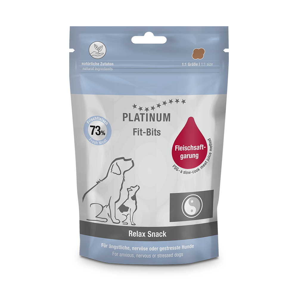 Platinum Fit-Bits Relax - skanėstai šunims su vištiena 150 g