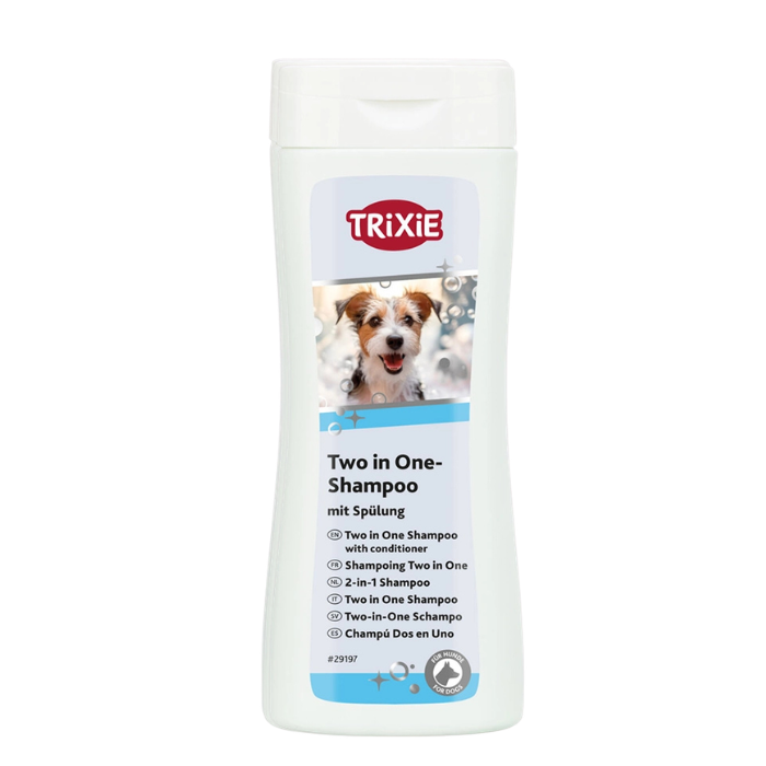 TRIXIE 2 in 1 Šampūnas, 250ml nauja pakuotės išvaizda