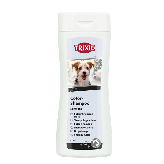 TRIXIE Colour Šampūnas, JUODIEMS, 250ml nauja pakuotės išvaizda