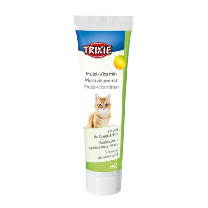 TRIXIE Multivitaminų pasta katėms, D/FR/NL, 100 g (pak.6) PRODUKTAS