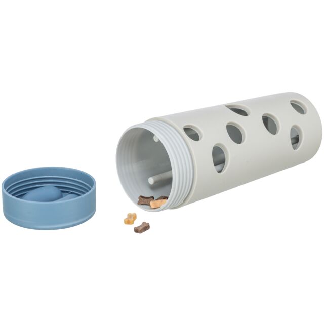 TRIXIE  Ritinys skanėstams, plastikinis ø 6-ø 5x14 cm pilka su melsva